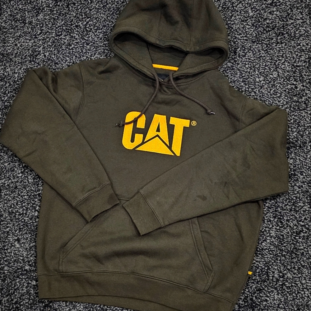 CATERPILLAR MENS HEAVY WEIGHT HOODY